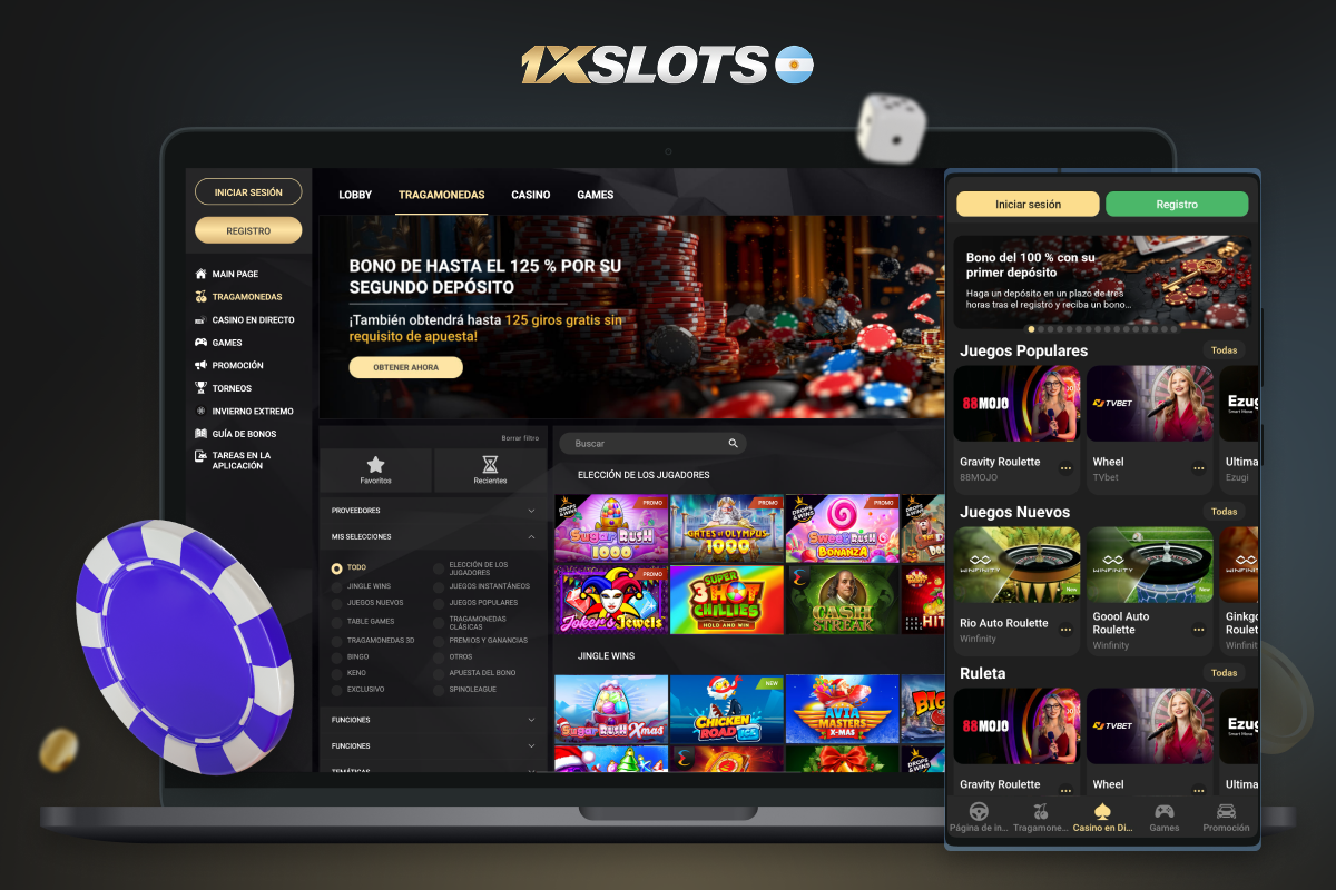 1xslots casino en argentina